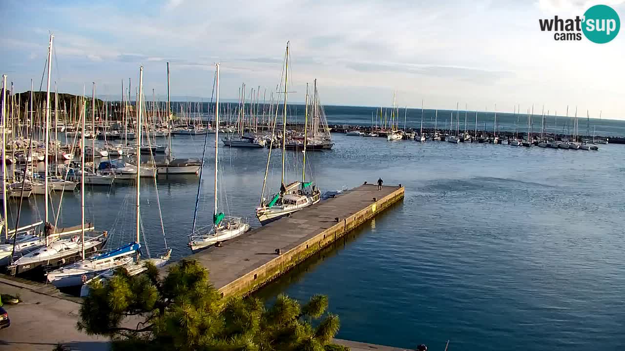 Webcam Sistiana – Vista sulla marina e sulla baia