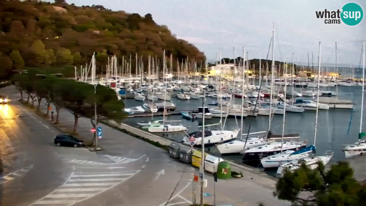 Webcam Sistiana – Blick auf Marina und Bucht