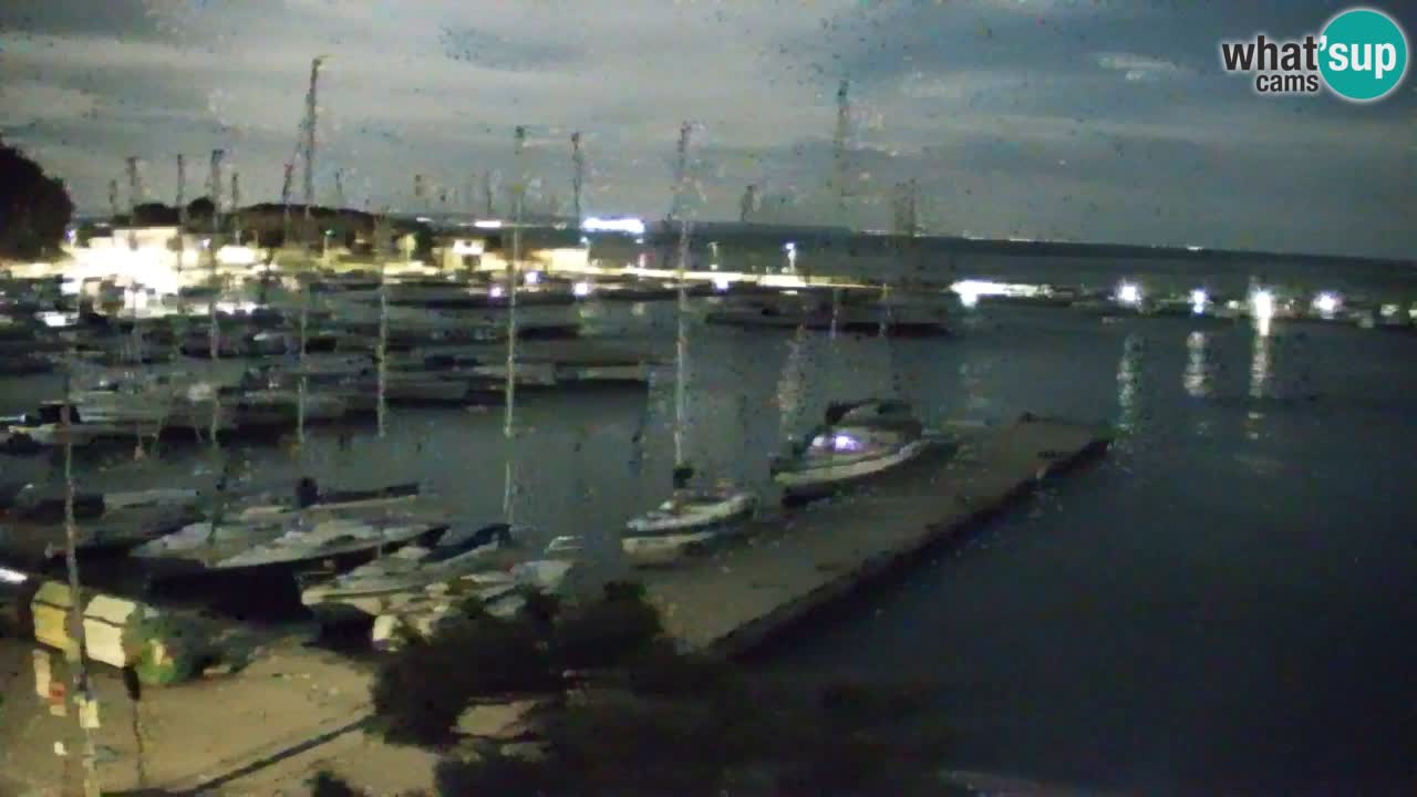 Webcam Sistiana – Vue sur la marina et la baie