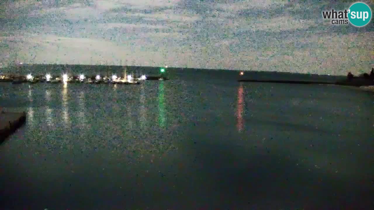 Webcam Sistiana – Pogled na marinu i zaljev