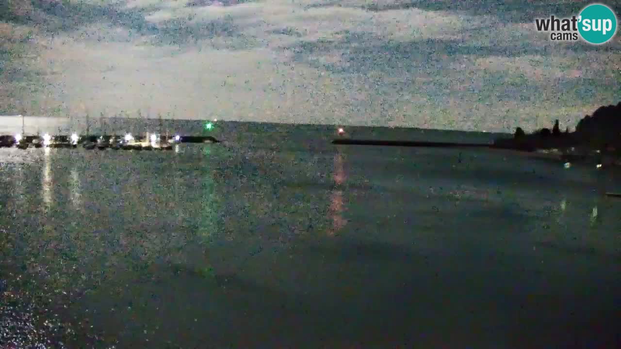 Webcam Sistiana – Vue sur la marina et la baie