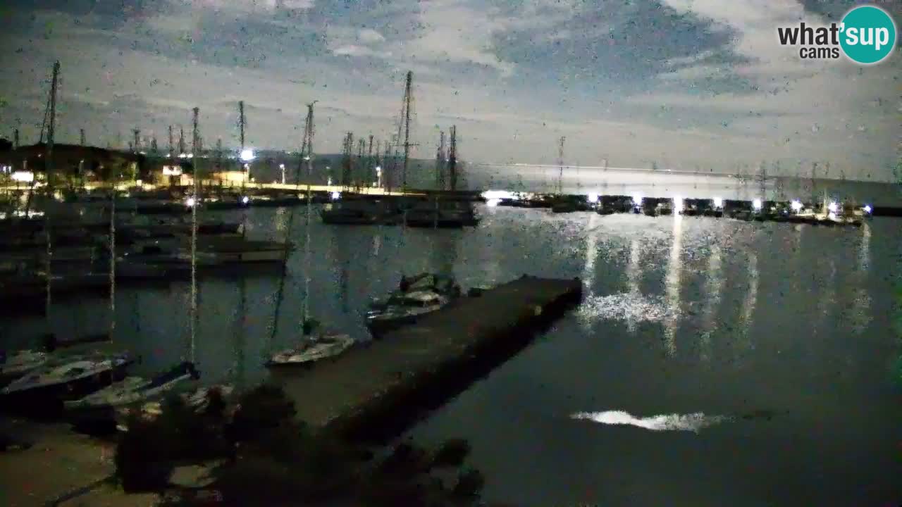 Webcam Sistiana – Vista sulla marina e sulla baia