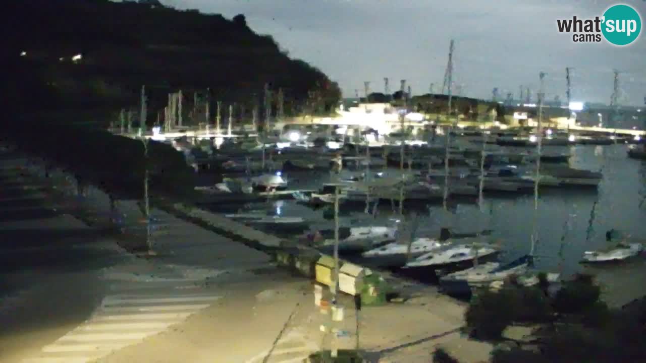 Webcam Sistiana – Vista sulla marina e sulla baia