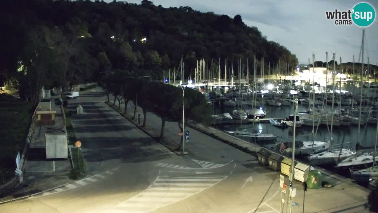 Spletna kamera Sesljan (Sistiana) – Pogled na marino in zaliv
