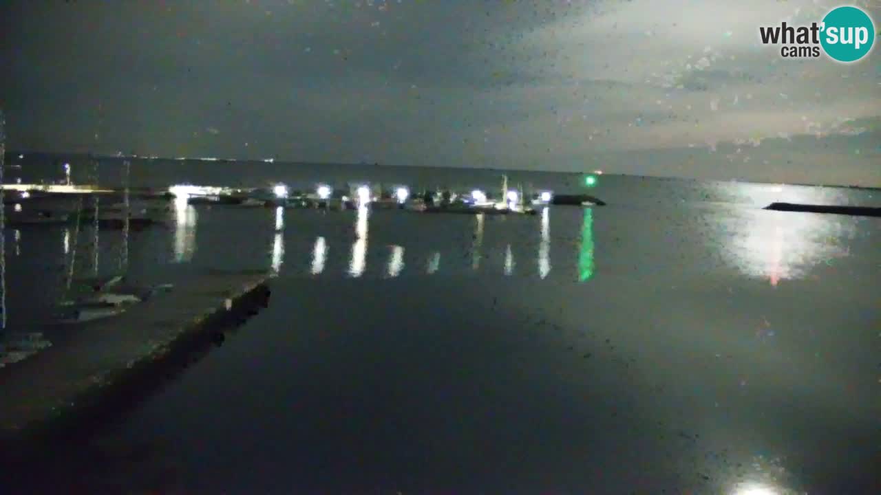 Webcam Sistiana – Vista sobre la marina y la bahía