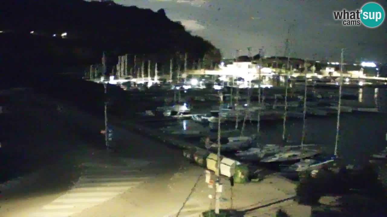 Webcam Sistiana – Vista sobre la marina y la bahía
