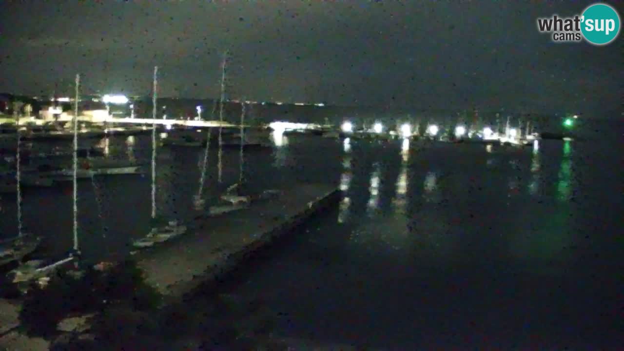 Webcam Sistiana – Pogled na marinu i zaljev