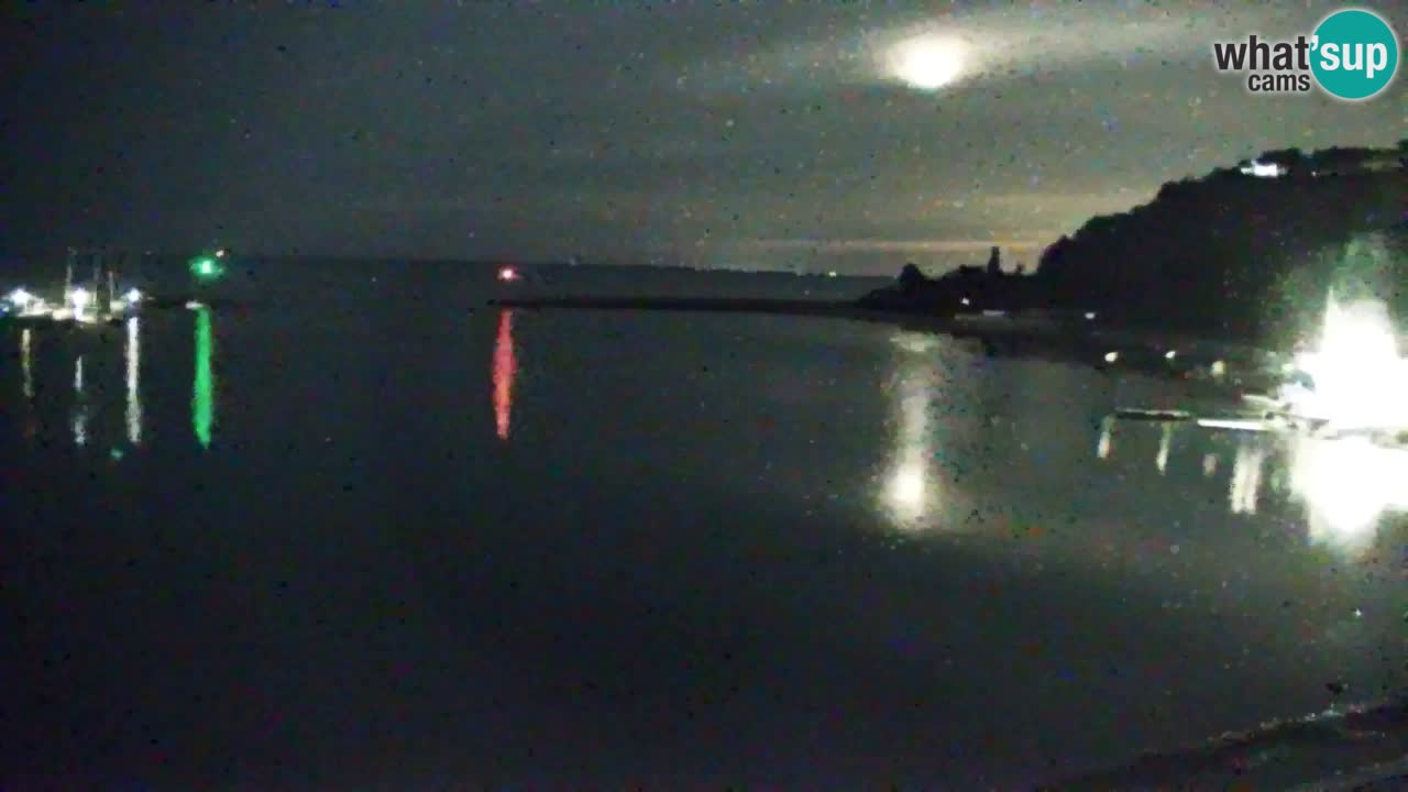 Webcam Sistiana – Vue sur la marina et la baie