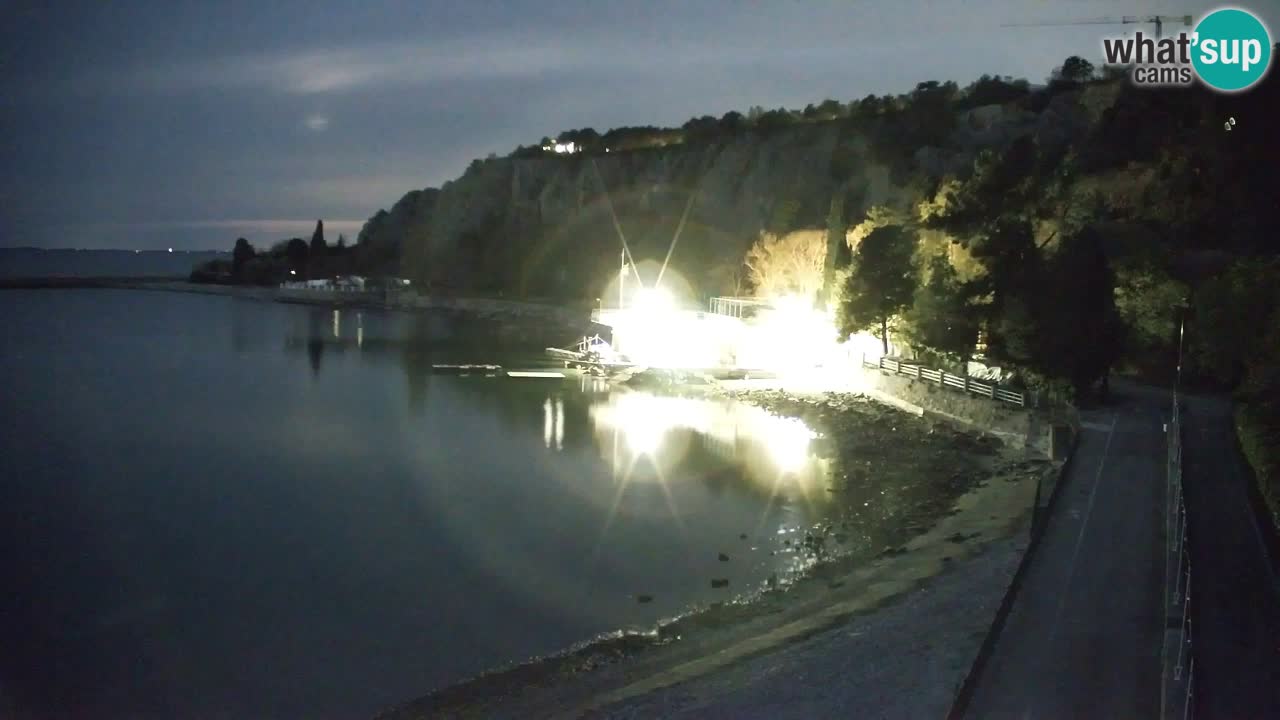 Webcam Sistiana – Blick auf Marina und Bucht