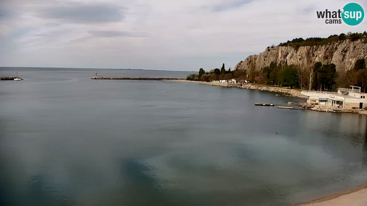 Webcam Sistiana – Vista sulla marina e sulla baia