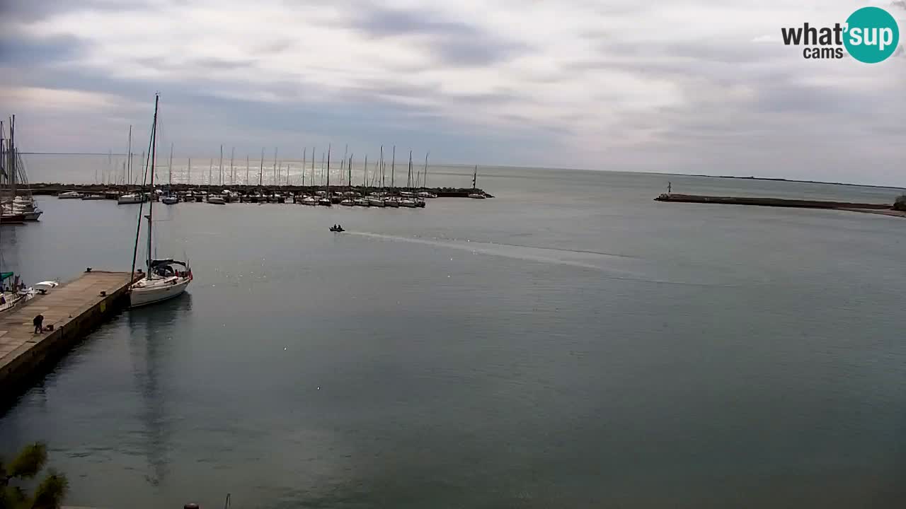 Webcam Sistiana – Blick auf Marina und Bucht