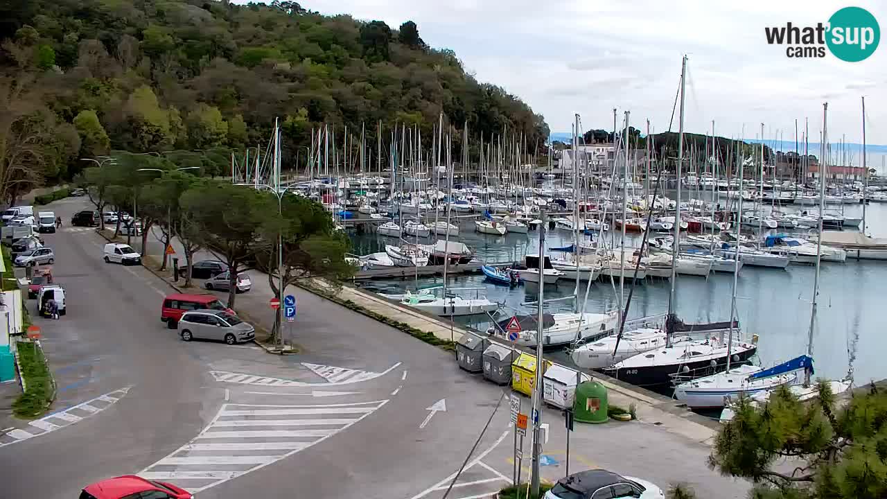 Webcam Sistiana – Blick auf Marina und Bucht