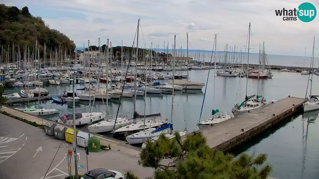 Webcam Sistiana – Vista sulla marina e sulla baia