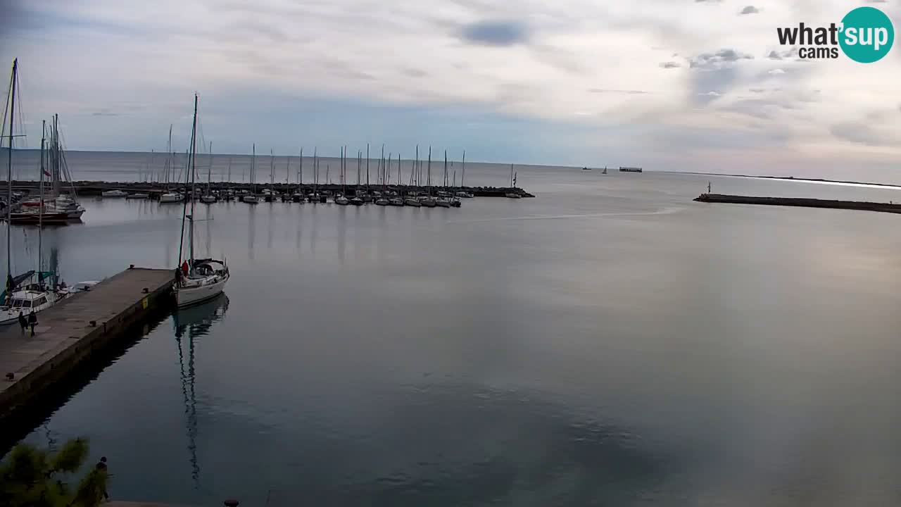 Webcam Sistiana – Vista sulla marina e sulla baia