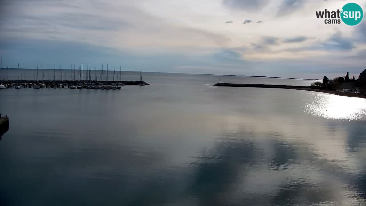 Webcam Sistiana – Vista sulla marina e sulla baia