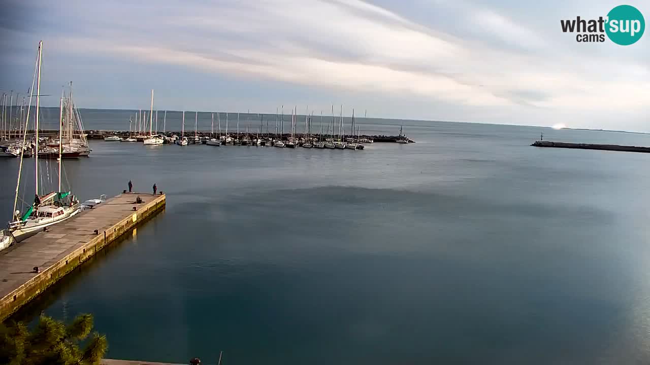 Webcam Sistiana – Blick auf Marina und Bucht