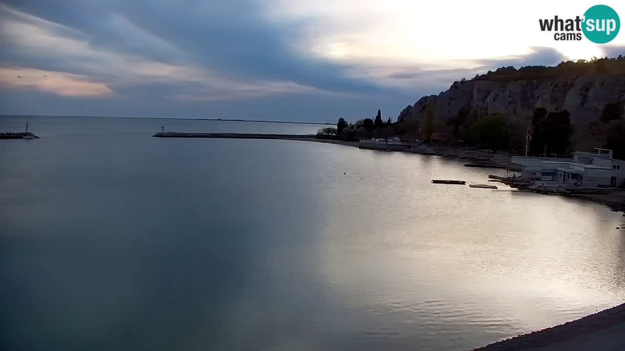 Webcam Sistiana – Blick auf Marina und Bucht