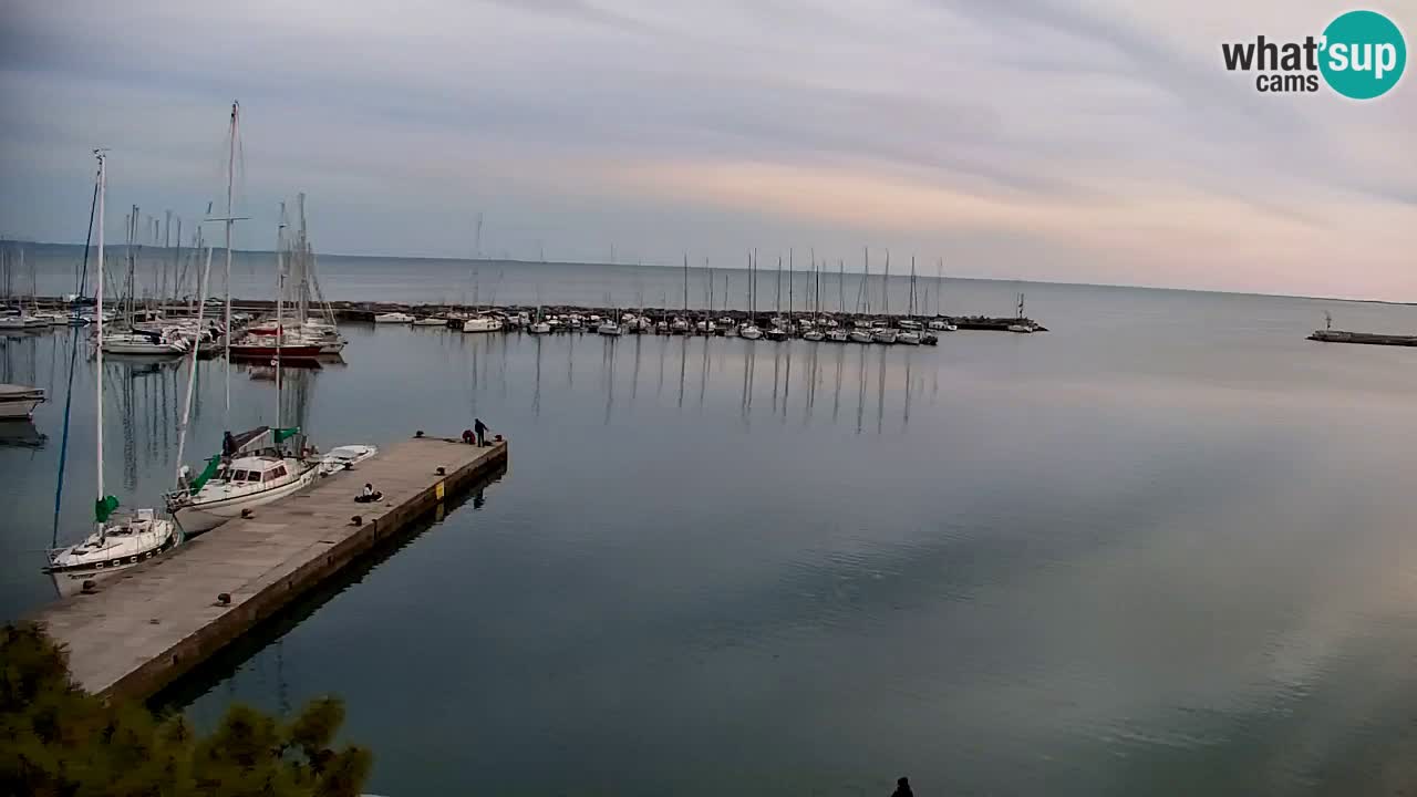Webcam Sistiana – Blick auf Marina und Bucht