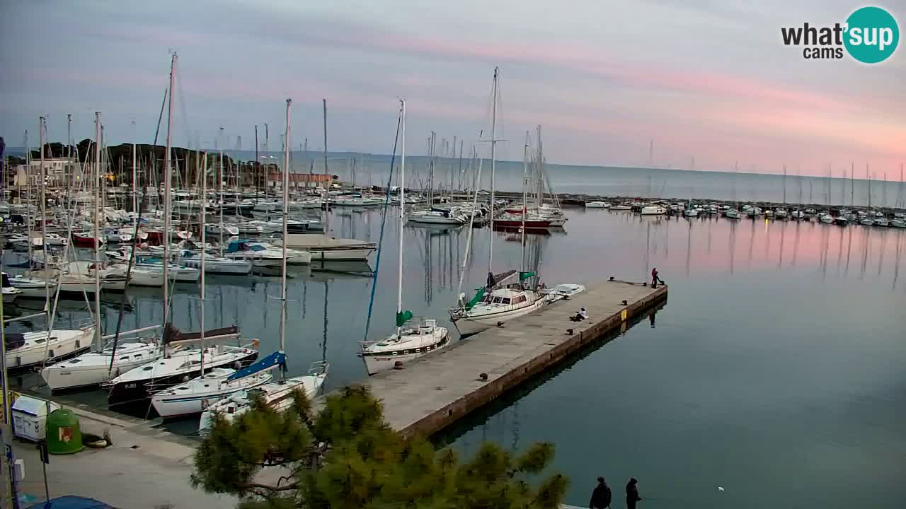 Webcam Sistiana – Blick auf Marina und Bucht