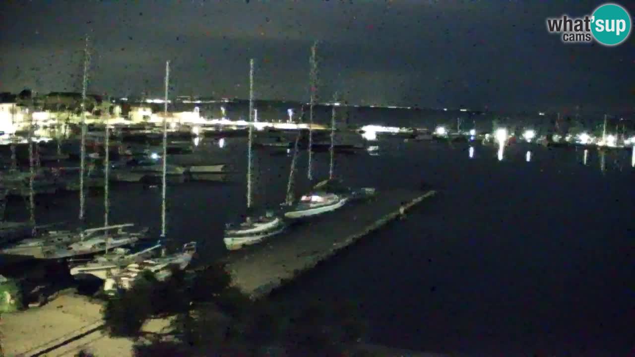 Webcam Sistiana – Blick auf Marina und Bucht