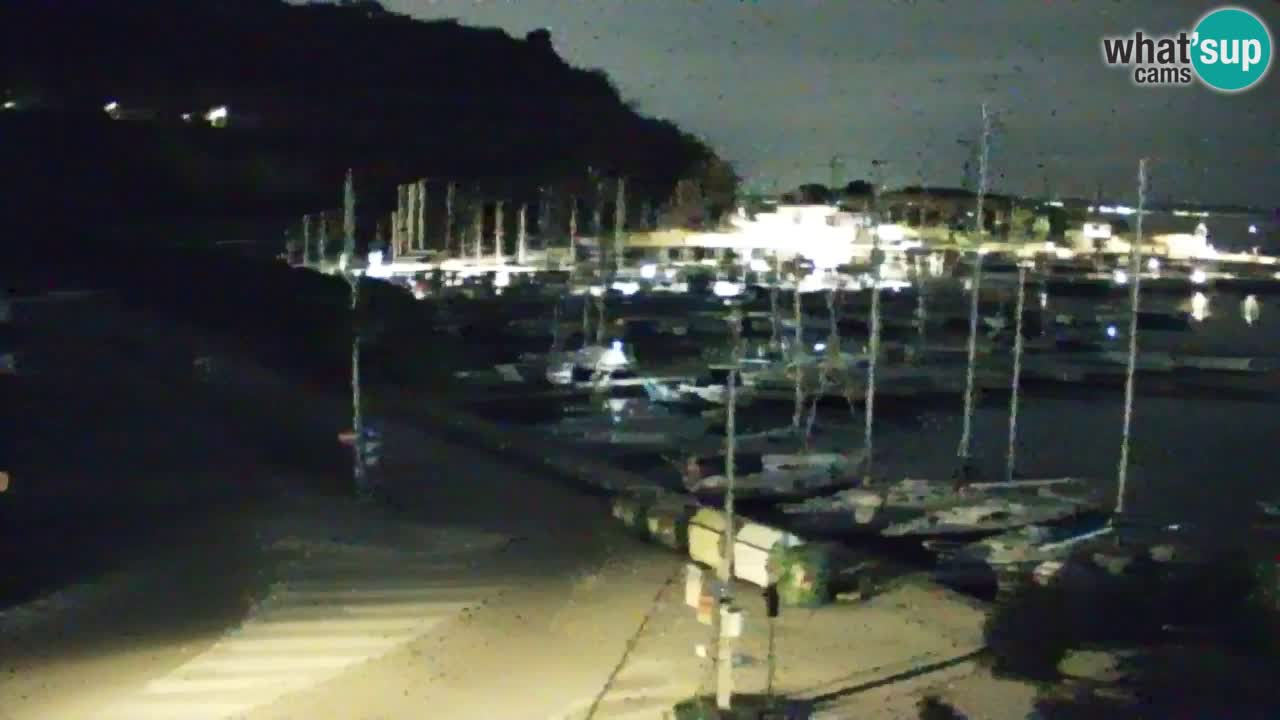 Webcam Sistiana – Vue sur la marina et la baie