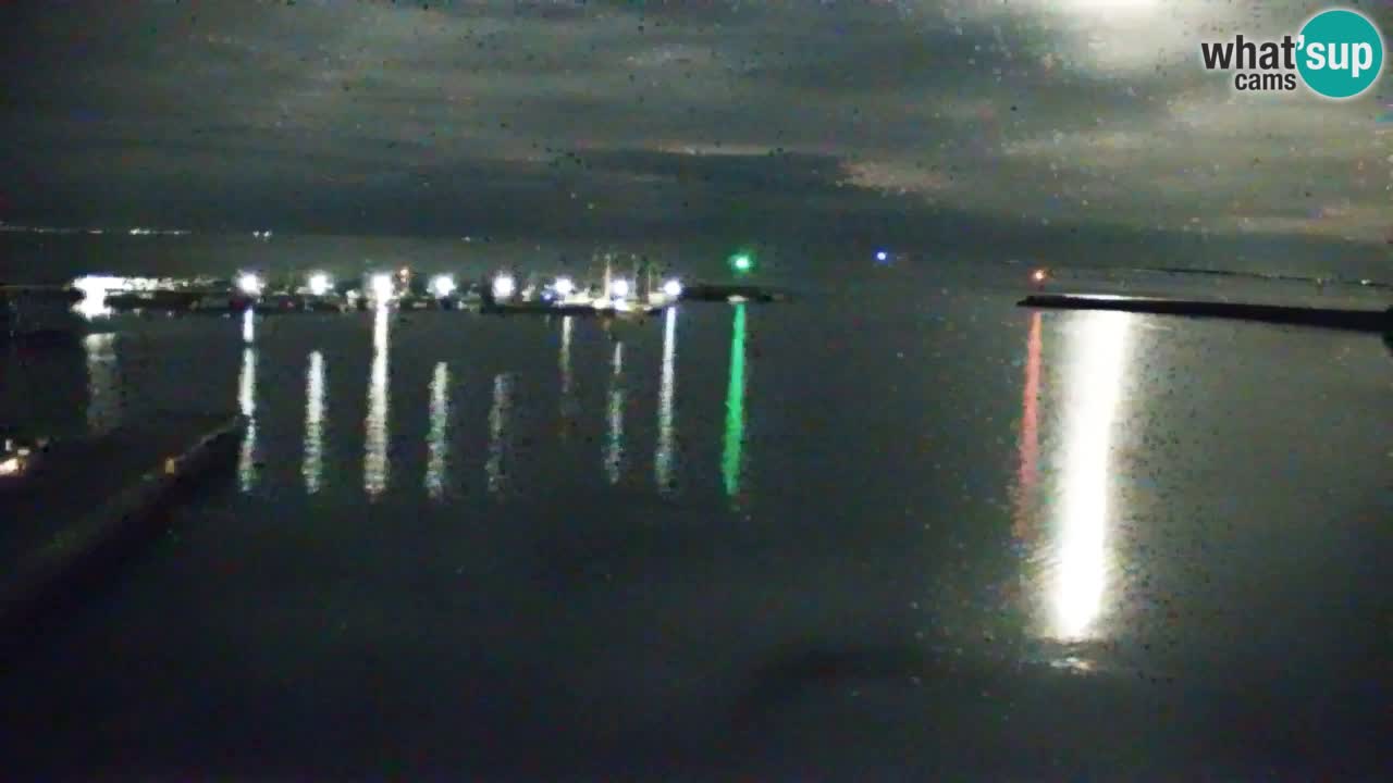 Webcam Sistiana – Vue sur la marina et la baie