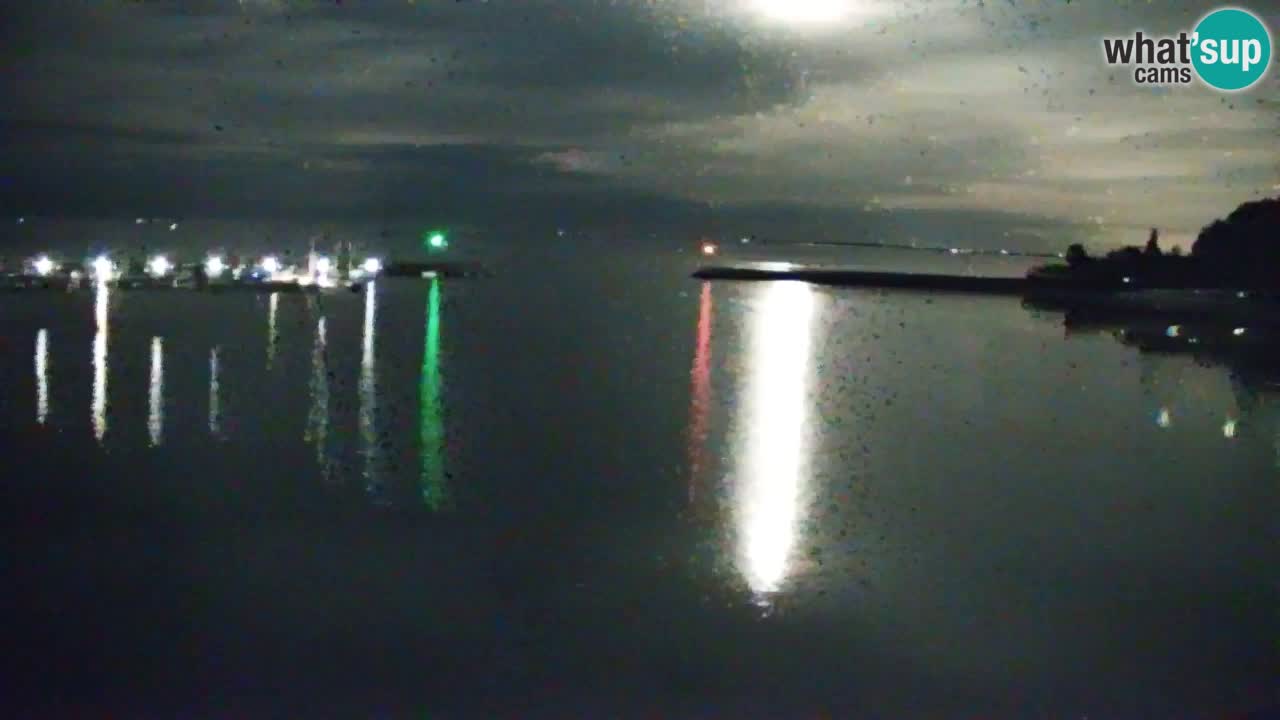 Webcam Sistiana – Vista sobre la marina y la bahía