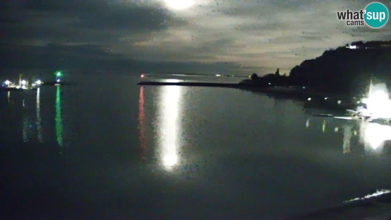 Webcam Sistiana – Blick auf Marina und Bucht