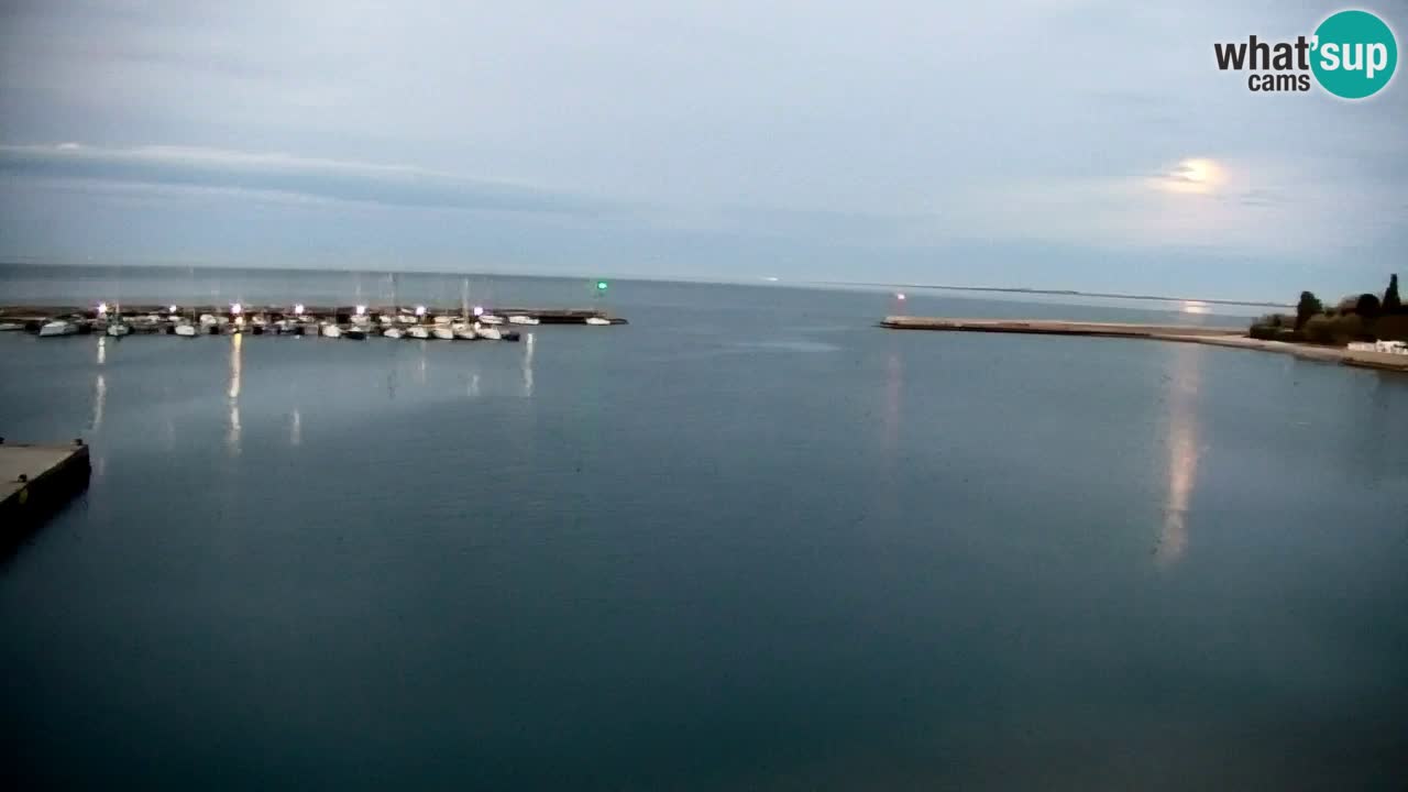 Webcam Sistiana – Blick auf Marina und Bucht