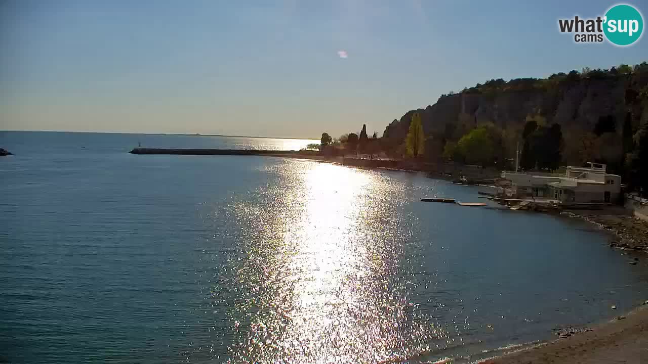 Webcam Sistiana – Blick auf Marina und Bucht