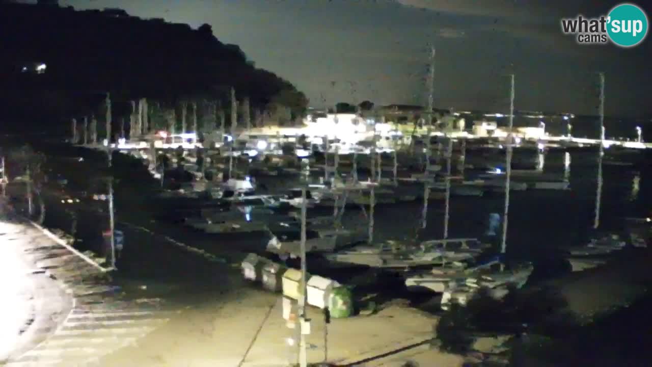Webcam Sistiana – Vista sobre la marina y la bahía