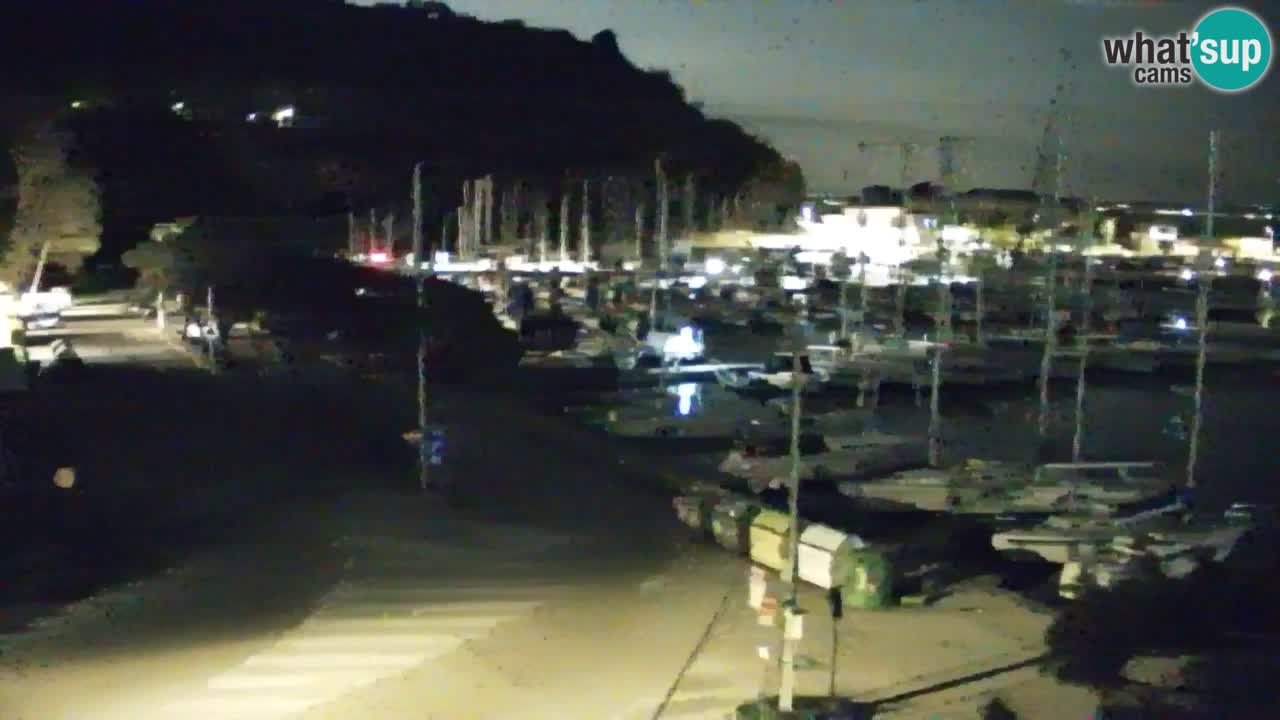 Webcam Sistiana – Pogled na marinu i zaljev