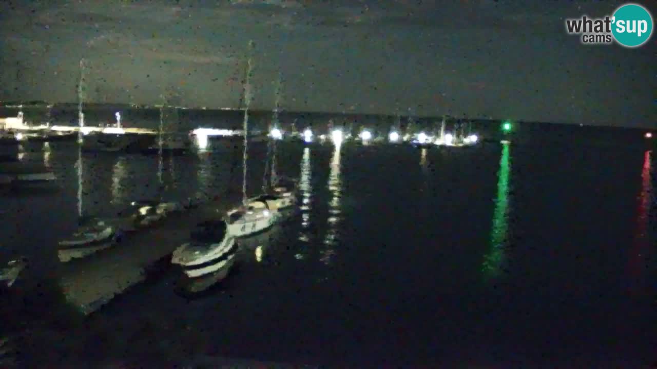 Webcam Sistiana – Vue sur la marina et la baie