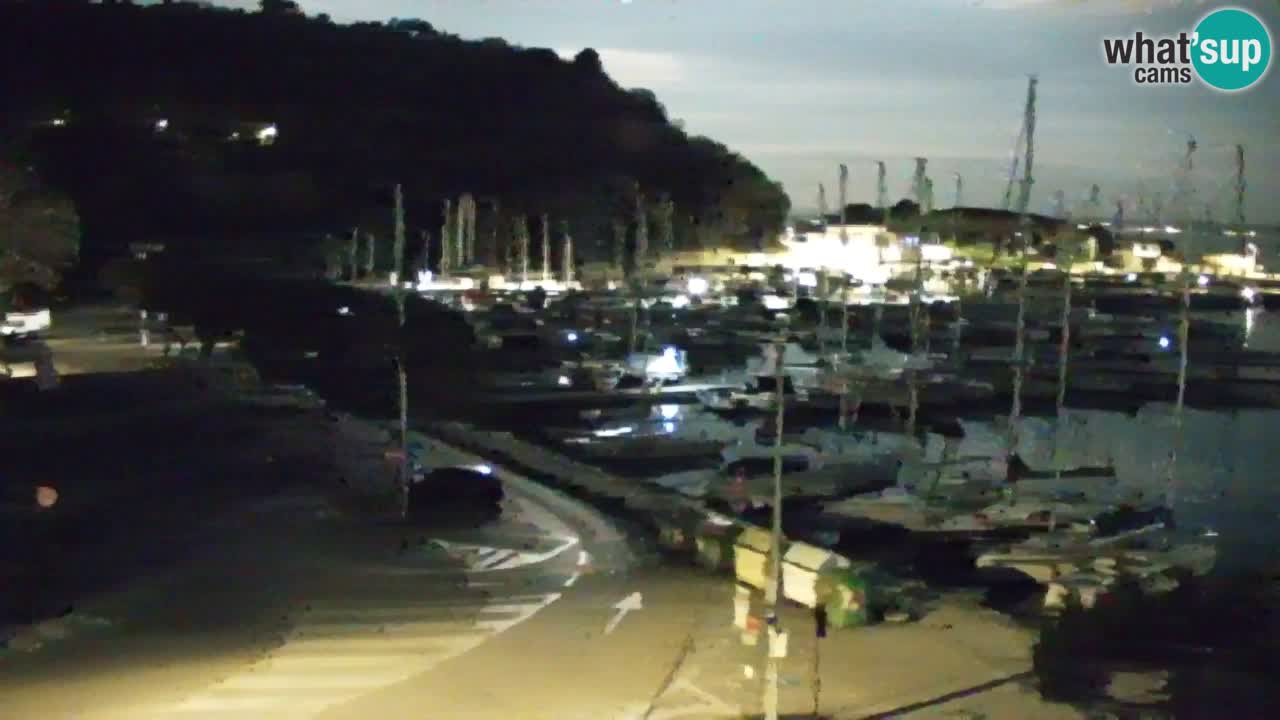 Webcam Sistiana – Blick auf Marina und Bucht