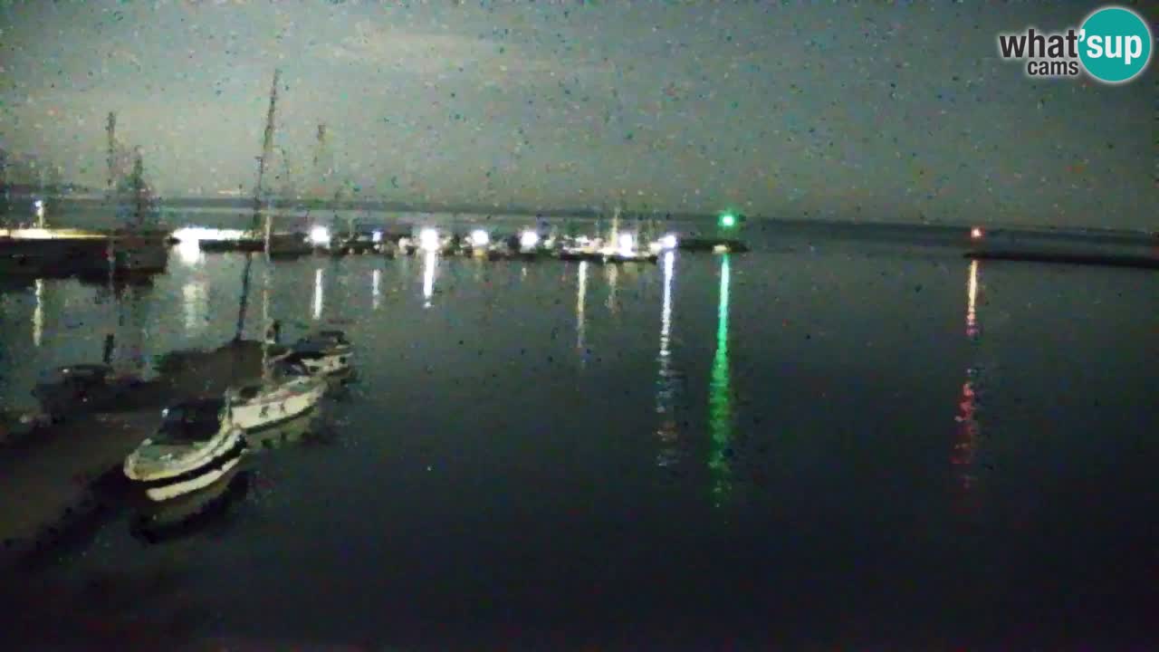 Webcam Sistiana – Vue sur la marina et la baie