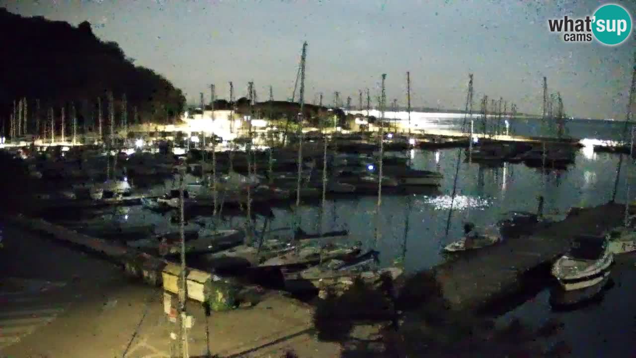 Webcam Sistiana – Vue sur la marina et la baie