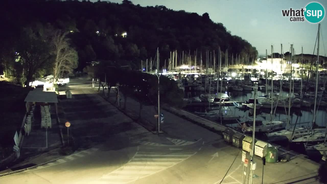 Webcam Sistiana – Pogled na marinu i zaljev