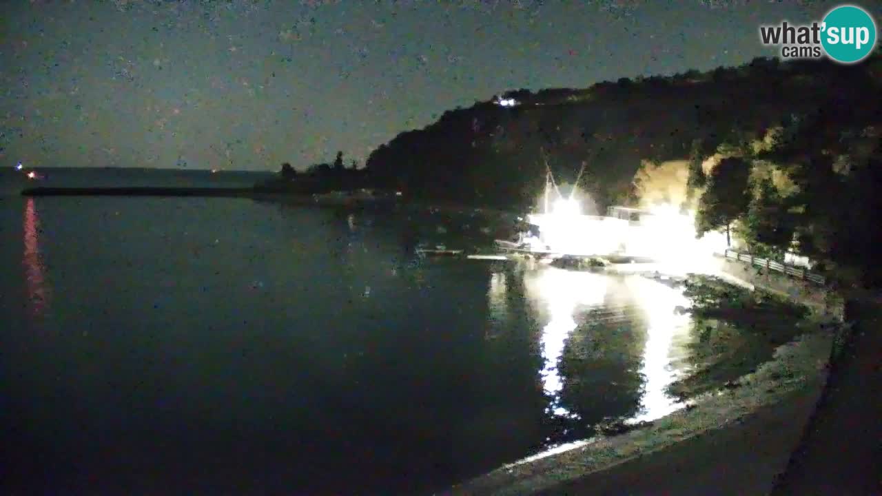 Webcam Sistiana – Vista sulla marina e sulla baia