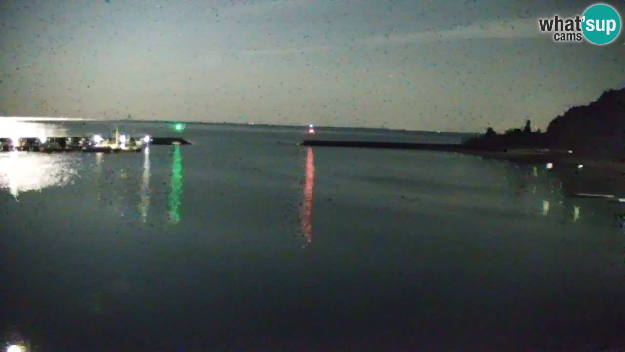 Webcam Sistiana – Vue sur la marina et la baie