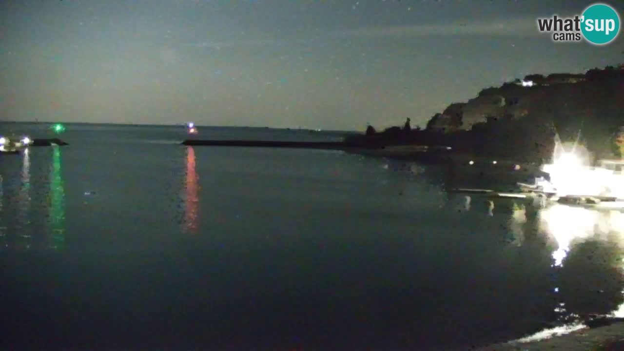 Webcam Sistiana – Vista sobre la marina y la bahía