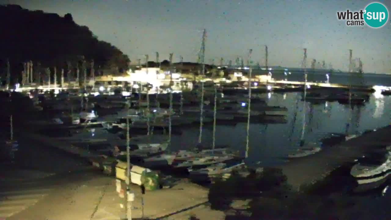Webcam Sistiana – Pogled na marinu i zaljev