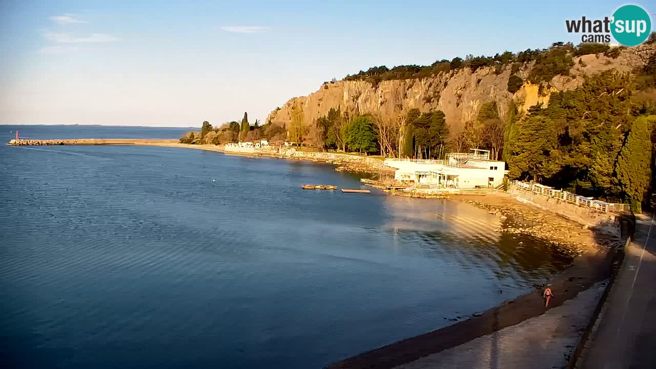 Webcam Sistiana – Blick auf Marina und Bucht