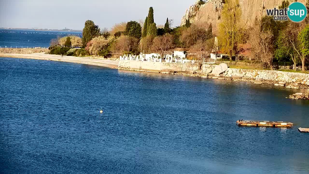 Webcam Sistiana – Blick auf Marina und Bucht