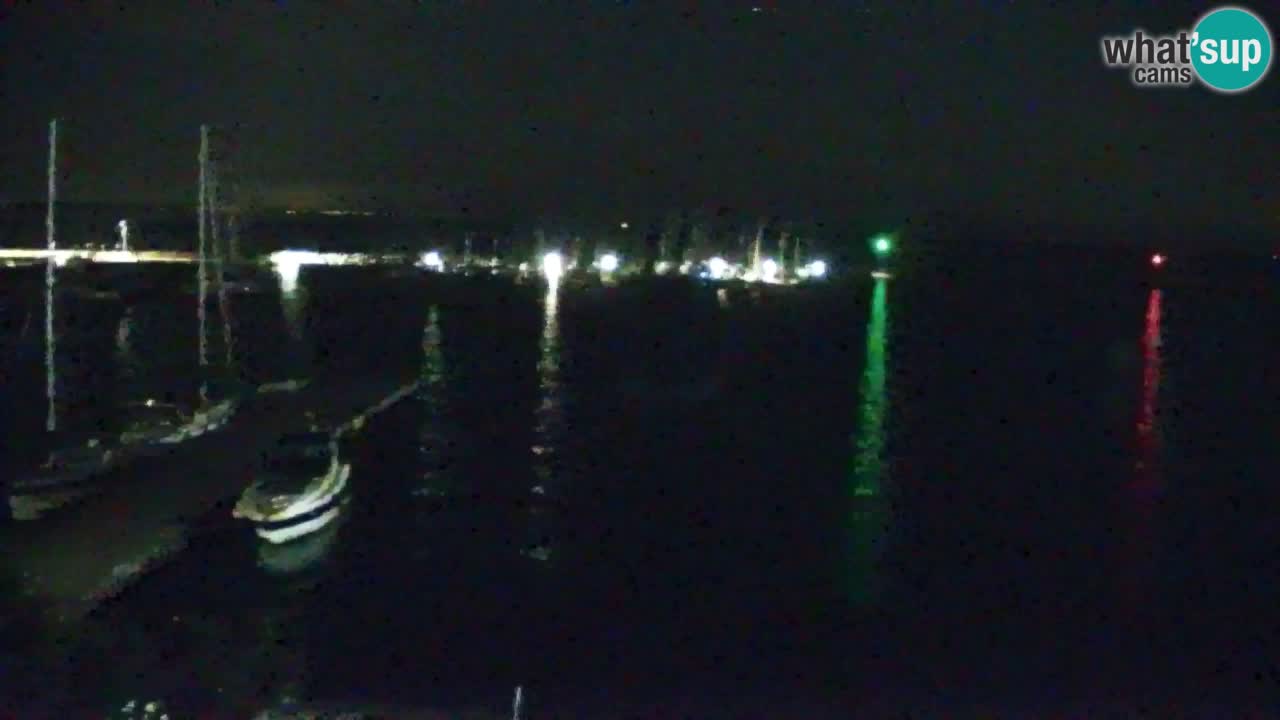 Webcam Sistiana – Vista sulla marina e sulla baia