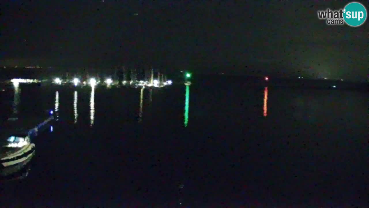 Webcam Sistiana – Vista sobre la marina y la bahía