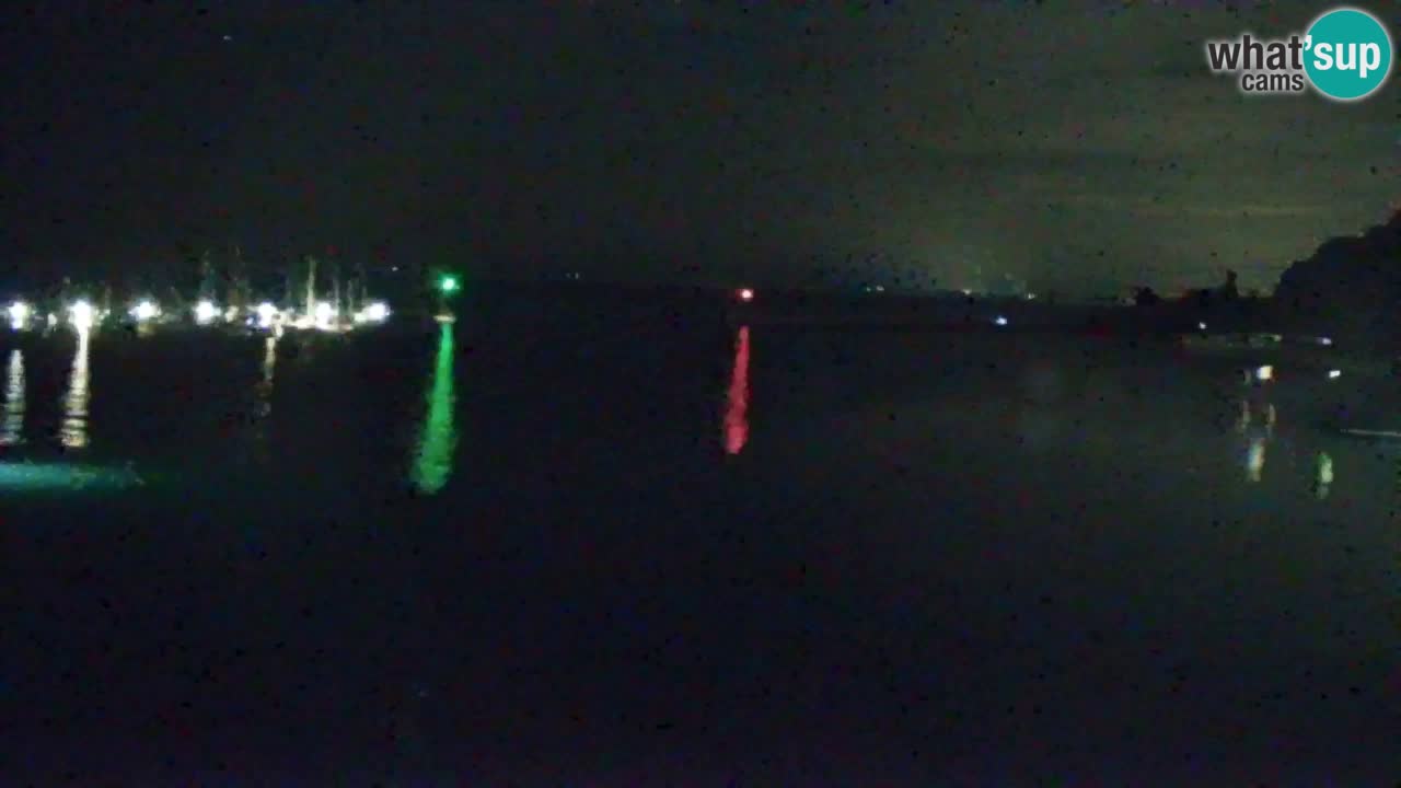 Webcam Sistiana – Vue sur la marina et la baie