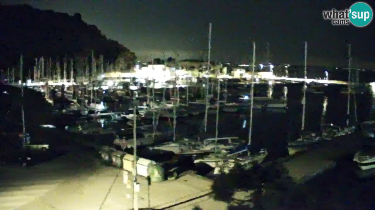 Webcam Sistiana – Vue sur la marina et la baie