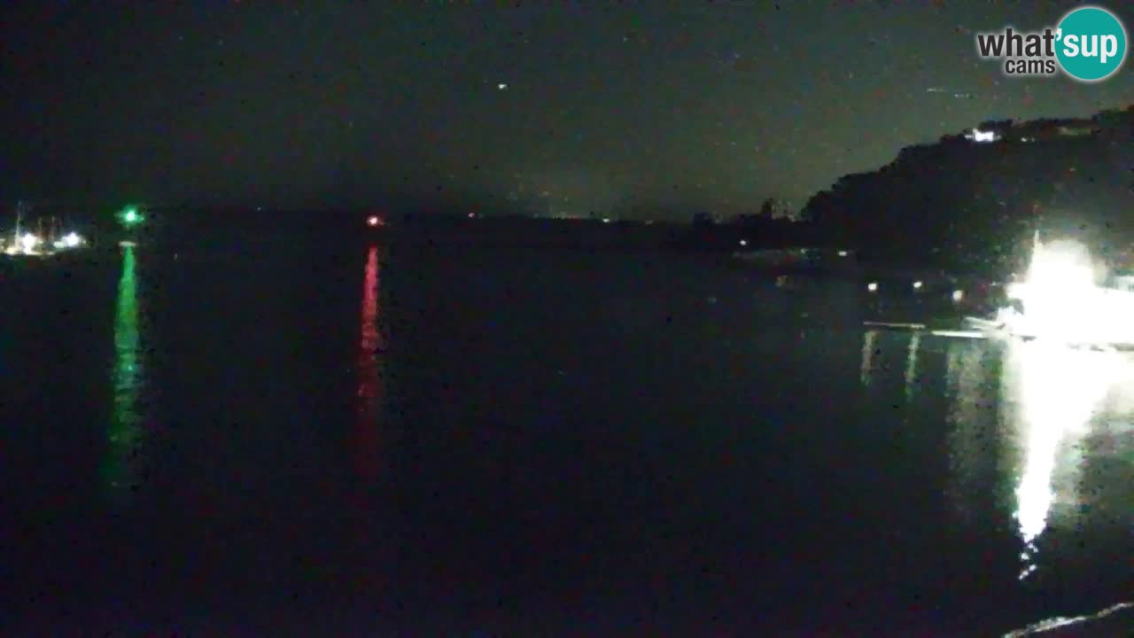 Spletna kamera Sesljan (Sistiana) – Pogled na marino in zaliv