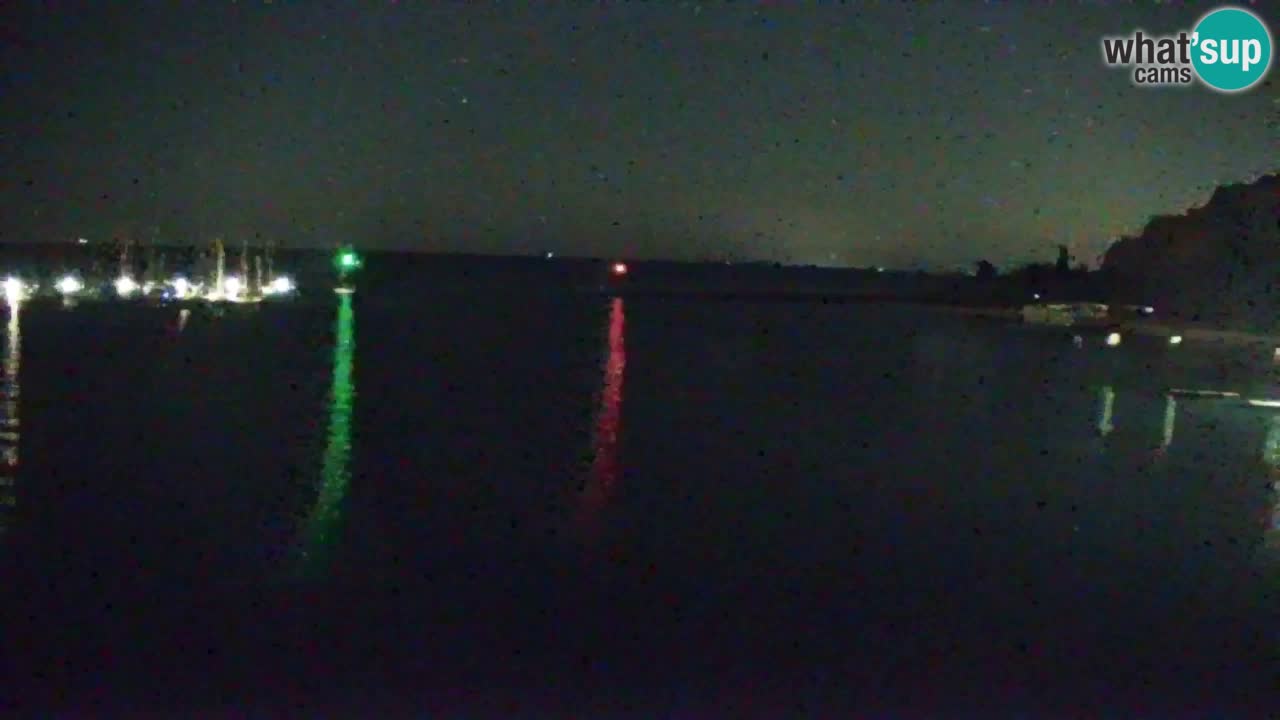 Webcam Sistiana – Pogled na marinu i zaljev