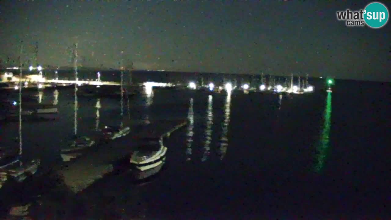 Webcam Sistiana – Blick auf Marina und Bucht